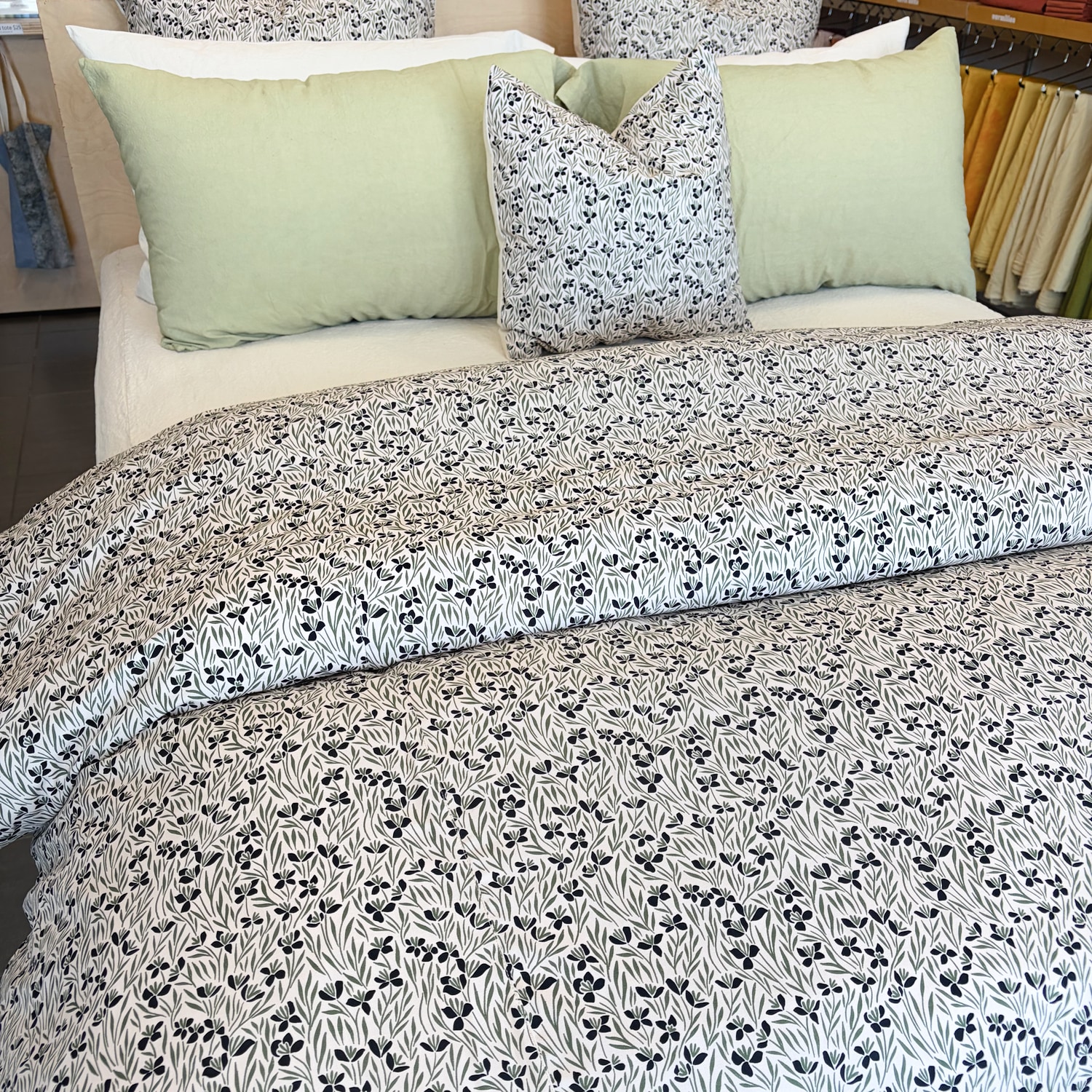 marsh printed duvet cover - single - Image 2