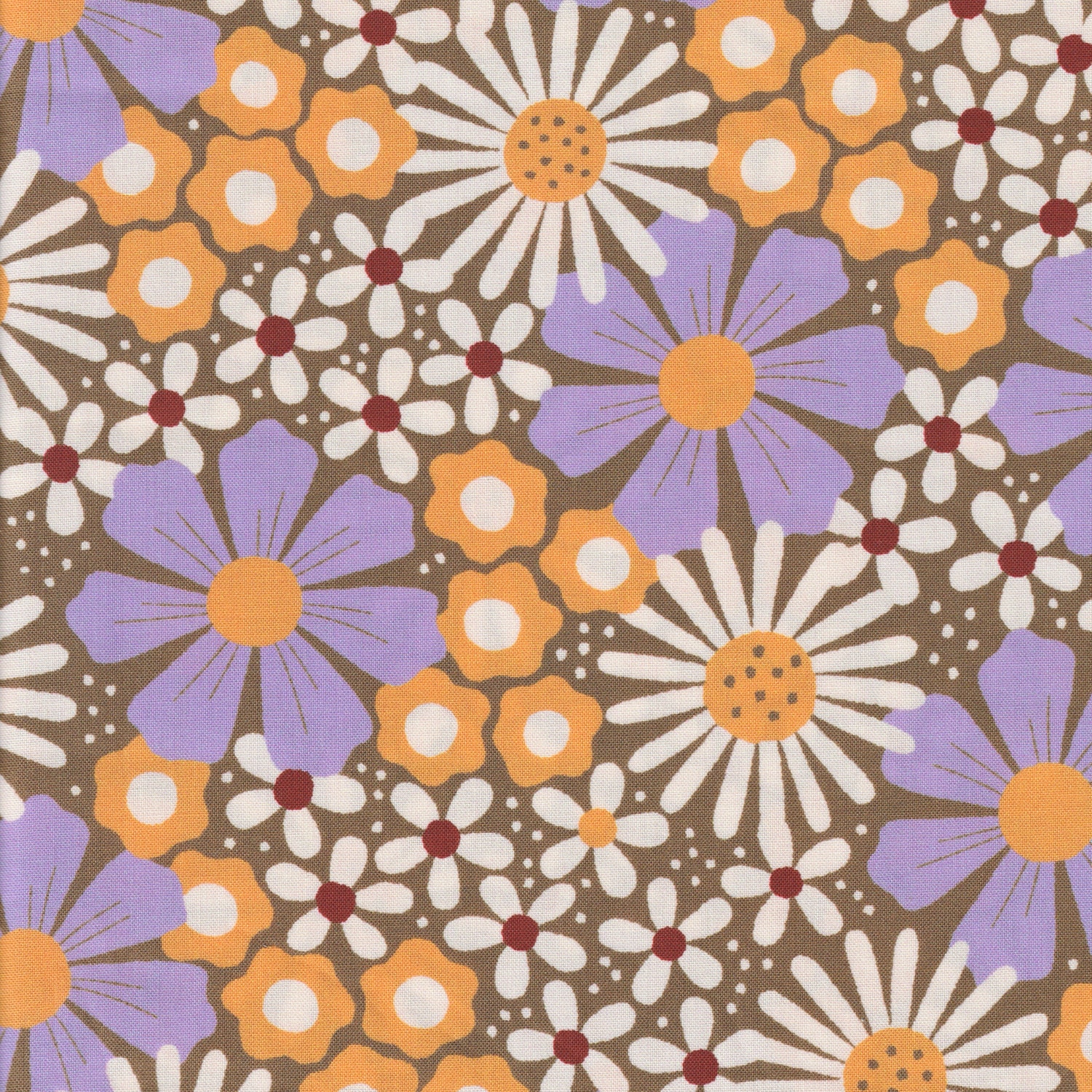meadow print duvet cover - queen