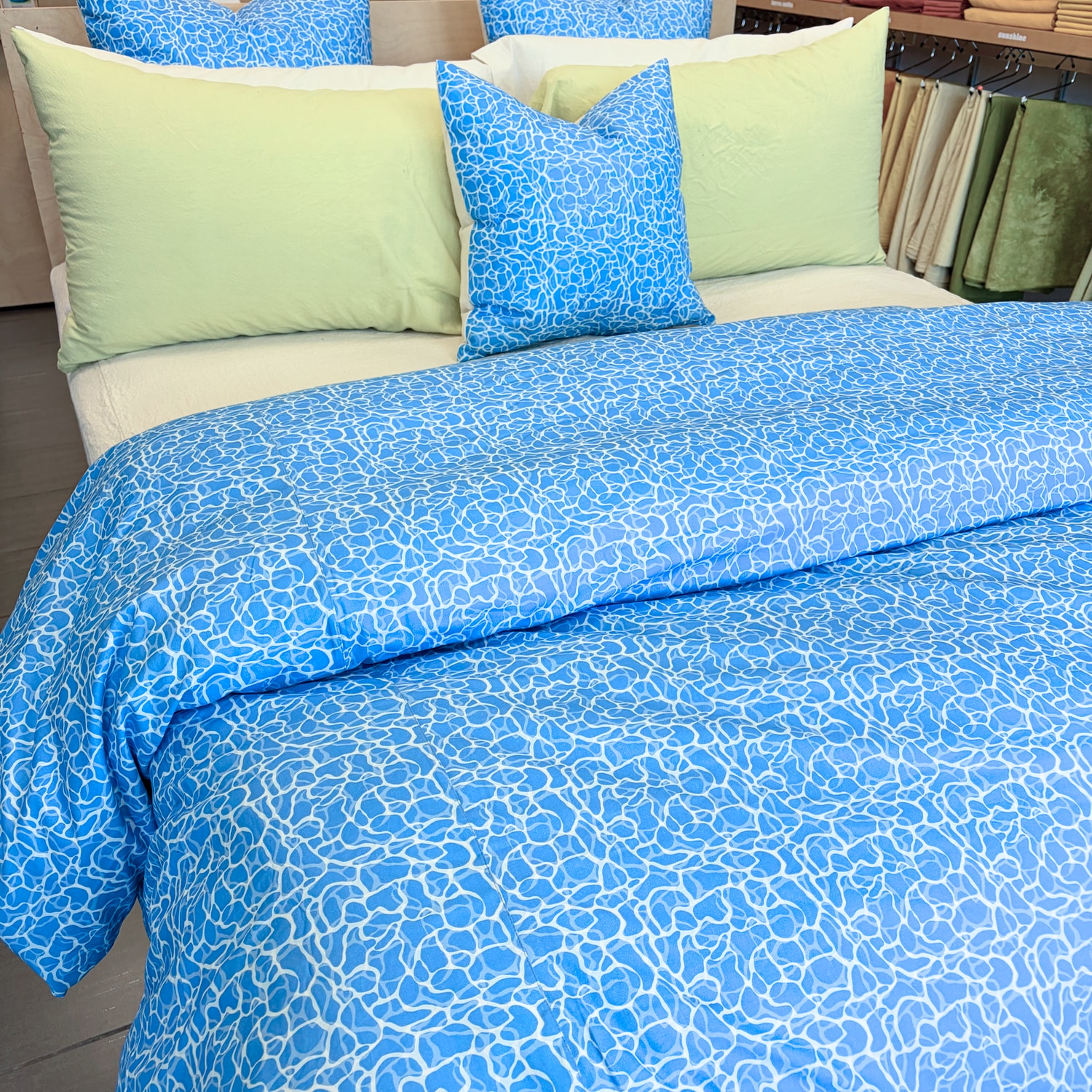 pool print duvet cover - single - Image 2