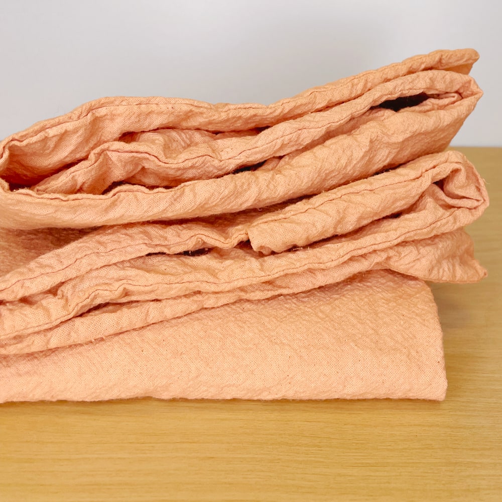 apricot cushion cover - 25 inch square