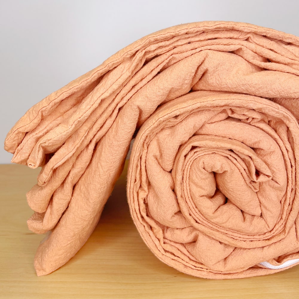 apricot duvet cover - queen