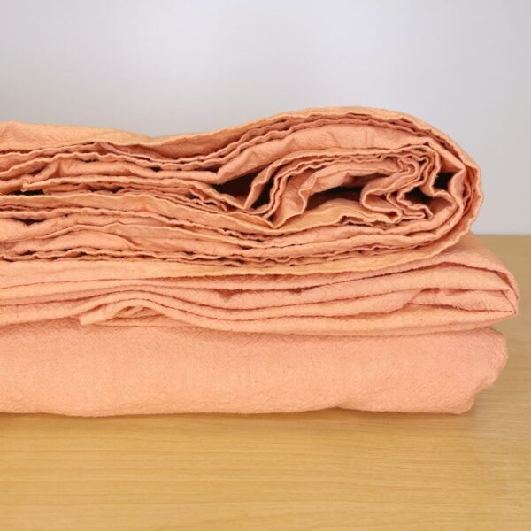 apricot flat sheet - single