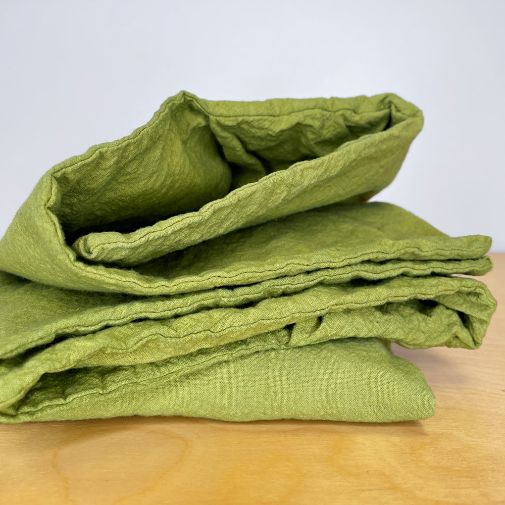 avocado cushion cover - 25 inch square