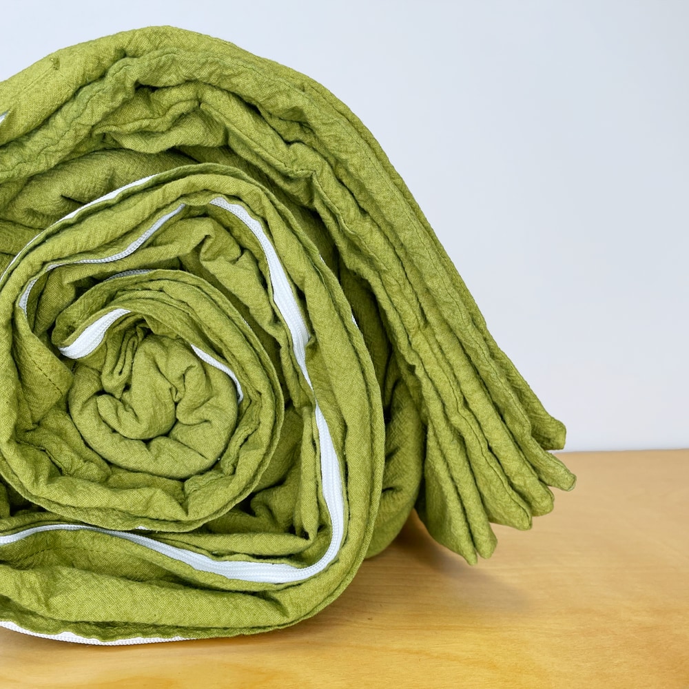avocado duvet cover - queen