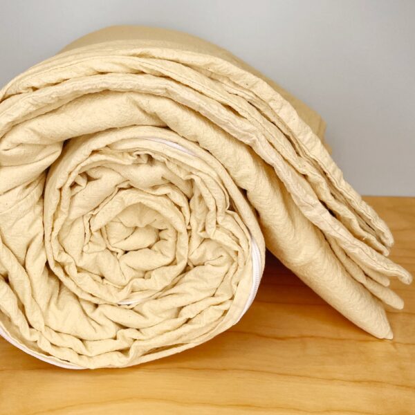 butter duvet cover - single