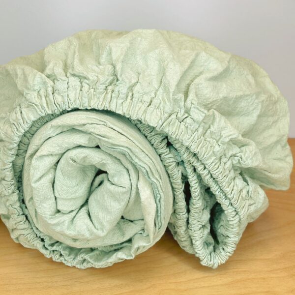 celadon fitted sheet - queen