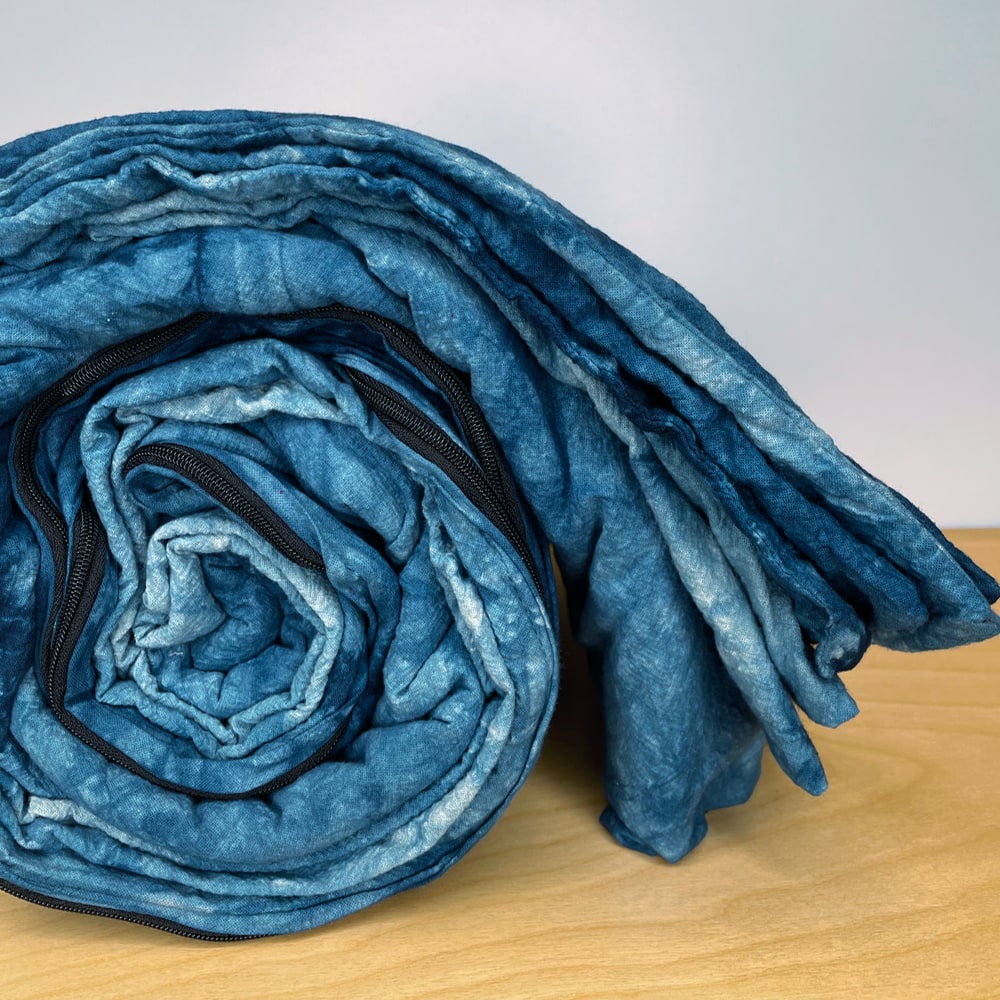 cobalt duvet cover - single