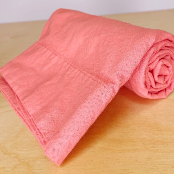 coral pillowcase - queen