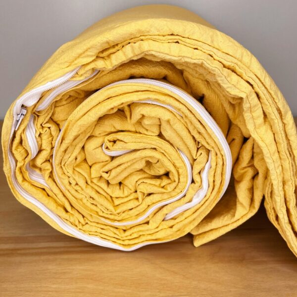 custard duvet cover - queen
