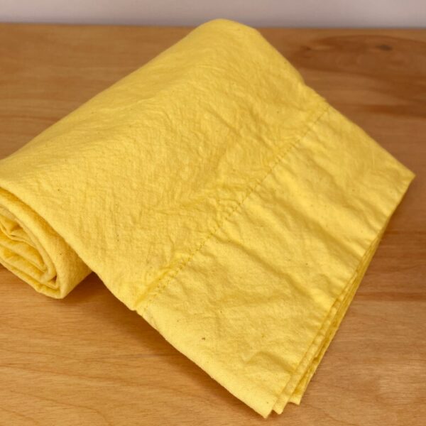 custard pillowcase - queen