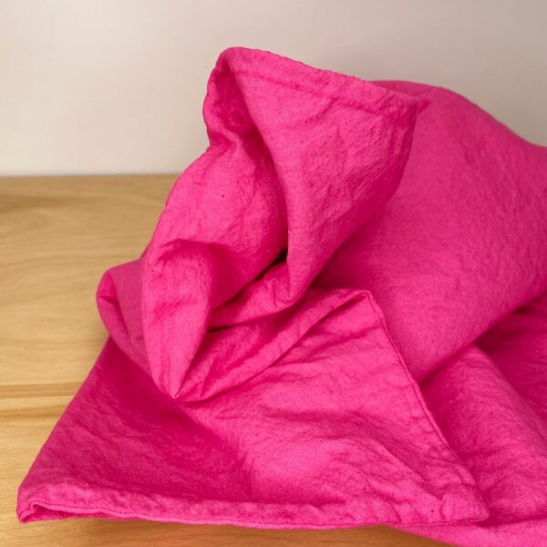 fuschia cushion cover - 25 inch square