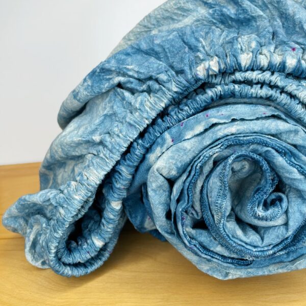 jeans fitted sheet - queen