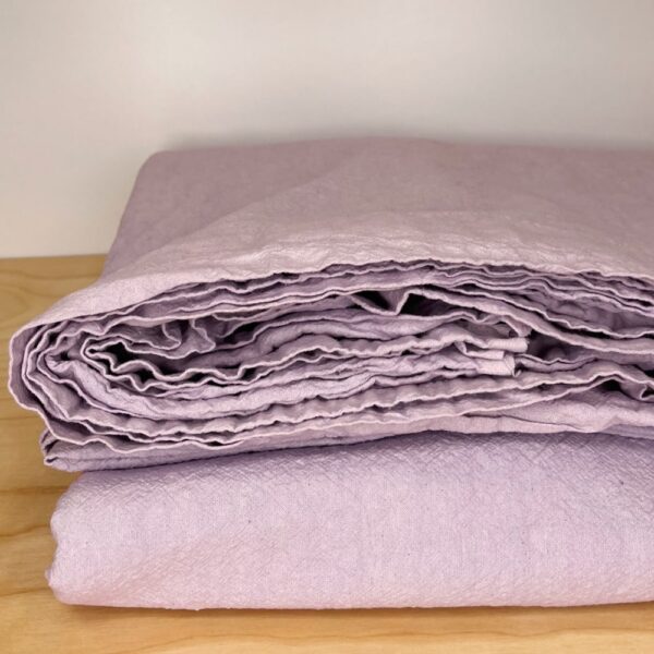 lavender flat sheet - queen