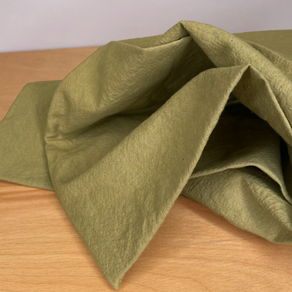 olive cushion cover - 18 inch square