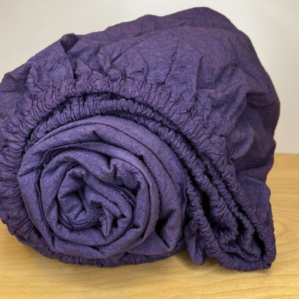 pansy fitted sheet - single