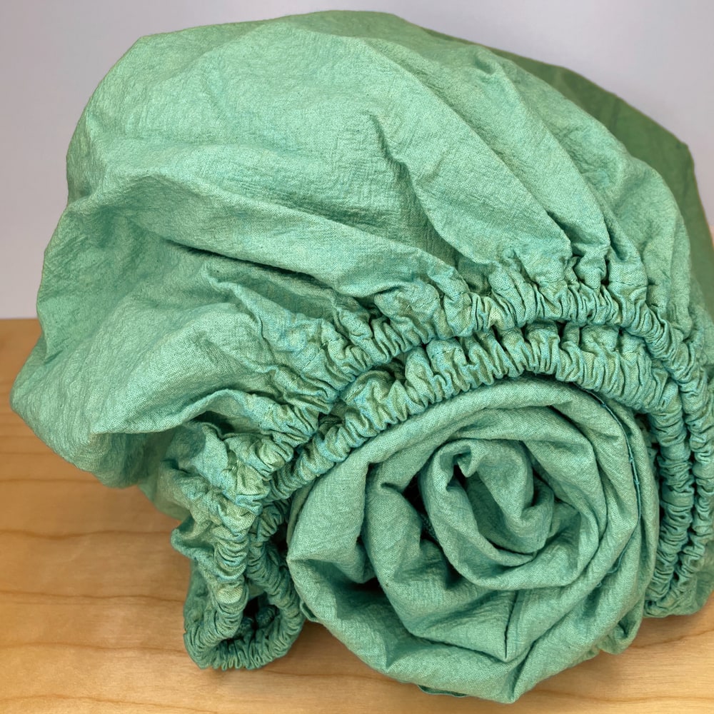 peacock fitted sheet - king