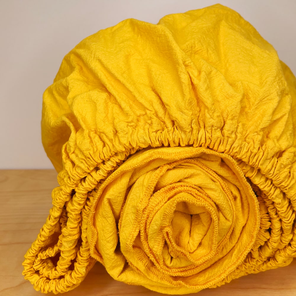 sunshine fitted sheet - queen