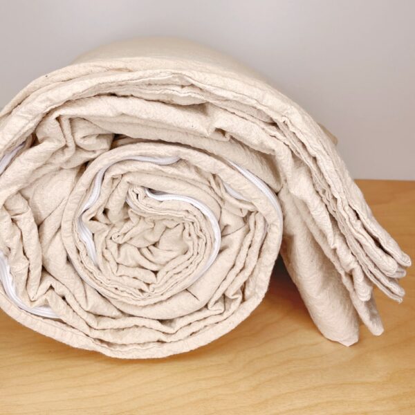 vanilla duvet cover - single
