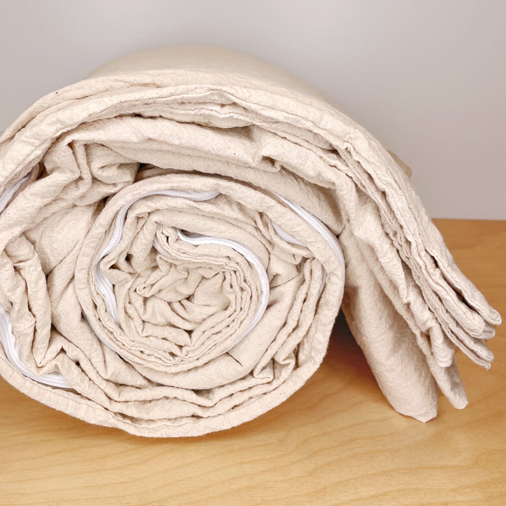 vanilla duvet cover - single