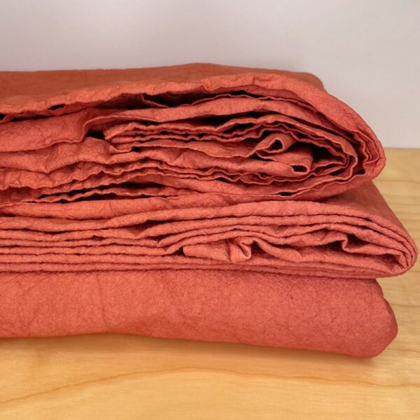 vermilion flat sheet - single